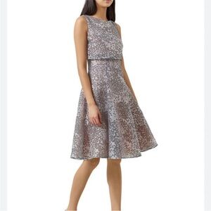 Hobbs London Luisa Floral Print Dress Size 12
